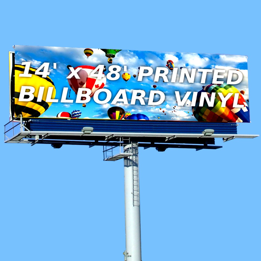 Printed Billboard Vinyl - Digitally Printed U.V. Resistant Vinyl
